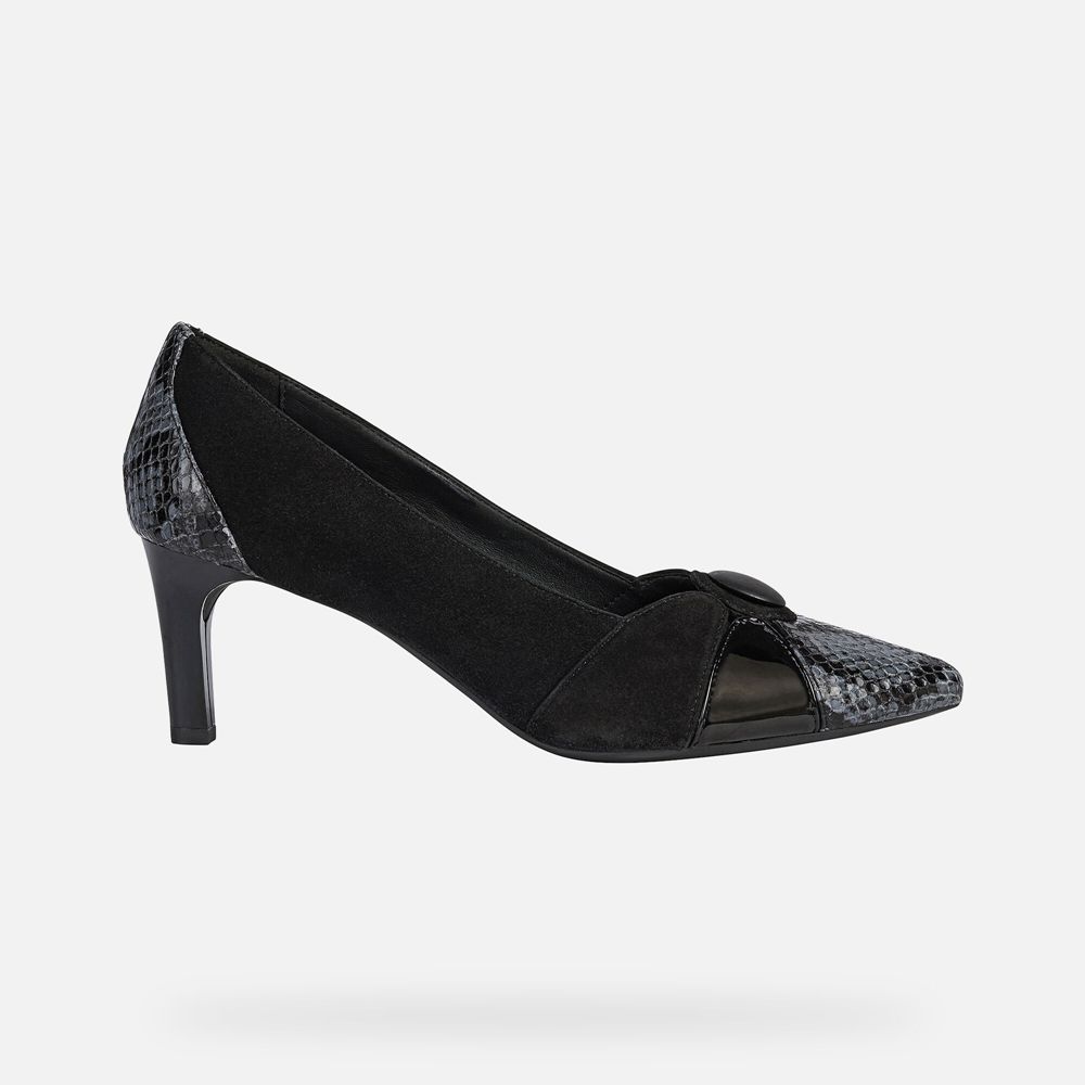 Escarpins Geox Bibbiana - Noir - Femme 754930-BSI